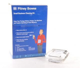 Pitney Bowes Small Business Cleaning Kit Red Ink
