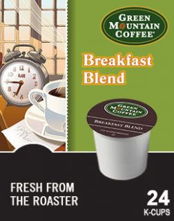 Green Mountain Breakfast Blend K Cup K Cup Coffee (Case of 96)