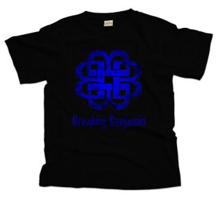 Breaking Benjamin Logo New RARE Black T Shirt All Size