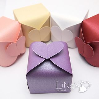 Heart Gift Candy Favor Boxes Bonbonniere Wedding Party Baby Shower 