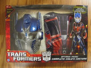 Transformers Optimus Prime Complete Kids Costume New