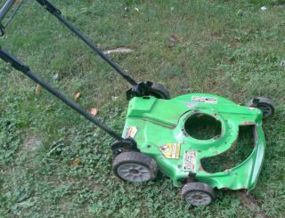 1994 Lawn Boy Mower Deck with Wheels Transmission and Handle