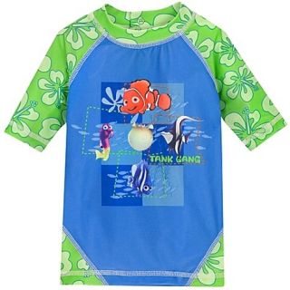   Nemo Tank Gang Toddler Boys Swim Rash Guard Shirt Sz 2T 4T