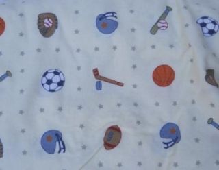 Lambs Ivy Baby Crib Bedding All Sports Boys Cotton Fitted Sheets 