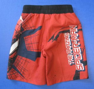 NWT Boys BABY GAP Spiderman Swimsuit Set 2T Rash Guard Swim Shirt 