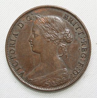  1861 Nova Scotia Large Cent Extra Fine Condition