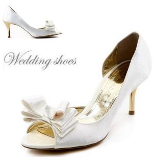 Wedding Bridal Heel Shoes Women High Heel Dress Shoes No 0722 Made in 