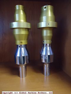 item name branson ultrasonic welder gold booster horn item 9138