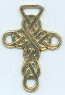 celtic lovers knot horse brass