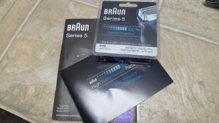   shaver and other accessories are still factory sealed. Braun Series 5
