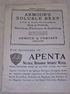   Art Nouveau HEROIN AD Medical Pastilles for Cough + BLOOD TONIC REMEDY