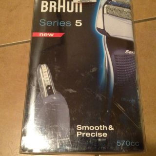 Braun 570cc Series 5 Shaver with Clean Renew System