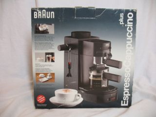 Braun Espresso Cappucino Plus Coffee Maker Mode E 45 E45