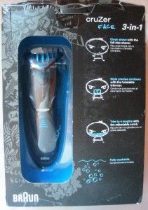 BRAUN CRUZER 6 FACE ALL IN ONE WET/DRY ELECTRIC SHAVER 5733 ~ NEW