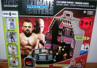 UFC ULTIMATE MICRO FIGHTERS 2 IN1 ARENA PLAYSET TRAINING CENTER