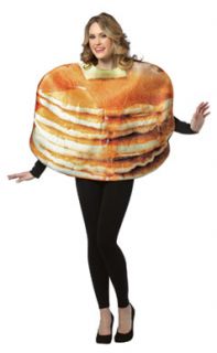 Stacked Pancakes Adult Breakfast Food Halloween Costume