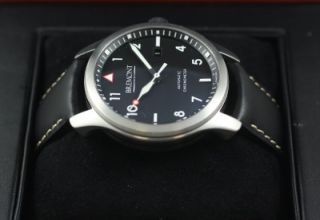 Bremont Solo with White Markers and New Leather Strap