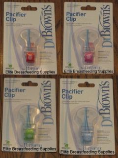 Dr Browns Pacifier Clip Tether Strap Holder for Dummy New 990