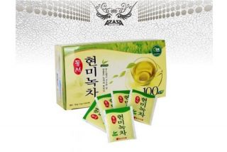 New Korean Greentea with Brown Rice Herb 100 Tea Bags