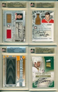 10 11 ITG Ultimate Mem Patch Auto Gold 1 1 Brenden Morrow