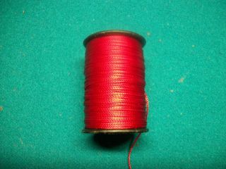  Brownell 4 Nylon Peep Nock Serving Thread Red