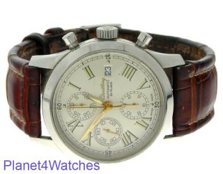 Breitling Premier Chronograph Steel Automatic Mens Watch