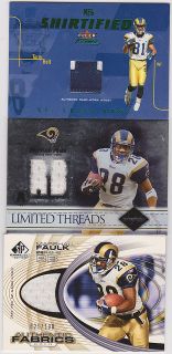   BGS 9.5 AUTO TOPPS ROOKIE PREMIER ISAAC BRUCE 1/1 LOGO PATCH LOT