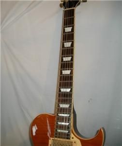 Very Nice Brownsville New York Sunburst Electric Guitar Good Condition 
