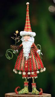 Patience Brewster Krinkles Santa Ornament