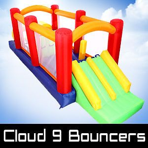 Newly listed Bounce House Inflatable Bouncer Moon Walk Jumper Obstacle 