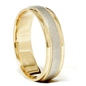   Yellow Gold 950 Platinum Solid Brushed Wedding Ring Band 6 12