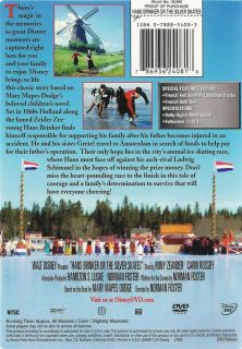 Walt Disney Hans Brinker or The Silver Skates DVD 786936240818