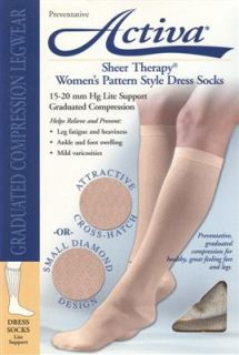 Activa Womens Dress Trouser Socks 5302