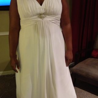 Davids Bridal Bridal Gown Size 24