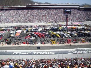 PREMIUM BRISTOL NASCAR TICKETS, SPRING 2012, EARNHARDT TERRACE
