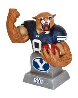 BYU BRIGHAM YOUNG COUGARS MASCOT FOOTBALL BUST New Sealed MX 