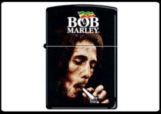 Bob Marley Light My Spliff Zippo Lighter New in Box