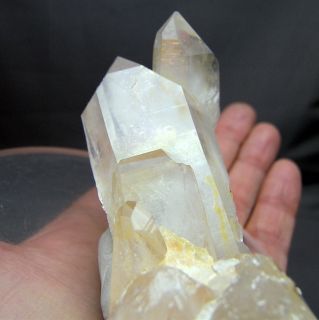 Quartz Terminated Crystal Cluster Arrowhead Mine Arkansas