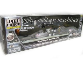   FORCE 1/18 P 51D P 51 OLD CROW BUD ANDERSON MUSTANG FIGHTER MODEL MINT