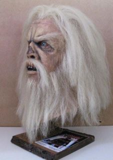 Heres a 1/1 scale portrait bust of the celebrated slasher, fabulously 