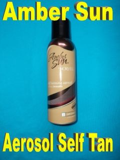 Norvell Amber Sun Aerosol with Instant Bronzers Airbrush Self Tanning 