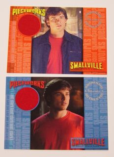 Inkworks Smallville 10 Card Lot (6 Auto/4 Costume Material) Welling 