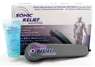 Sonic Relief Portable Pain Ultrasound Therapy Neck Back