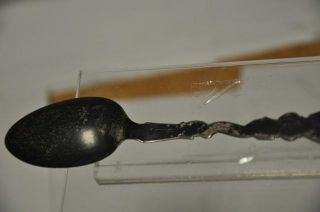 Rogers Lunt Bowlen Engraved Sterling Souvenir Spoon