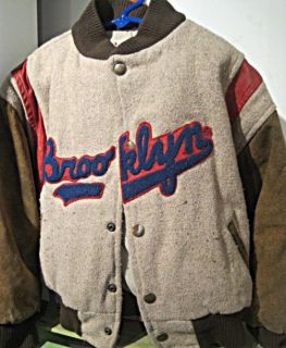Baseball Jacket Cooperstown Brookly Dodgers Little League from 50ties