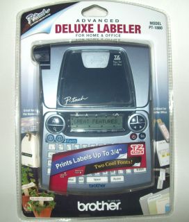 Brother PT 1880 Labeler New P Touch Thermal Label Printer includes TZ 