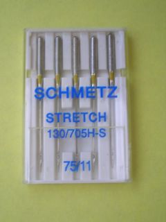 Schmetz Stretch Sewing Machine Needles 75 11 Janome Brother Bernina 