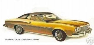  1975 Ford Gran Torino Brougham Refri Magnet
