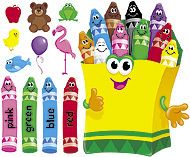 Colorful Crayons Bulletin Board Set Trend Teacher Supplies Materials T 