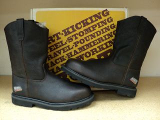 Built By Georgia 10 Inch Brown Pull On Steel Toe Boot Style BG4314 